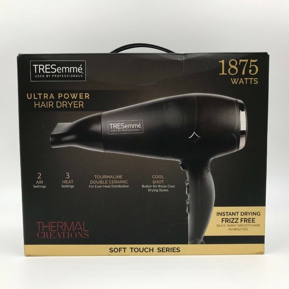 TRESemme Thermal Creations Ultra Power Hair Dryer 1875 WATTS Soft Touch Series - Picture 1 of 7